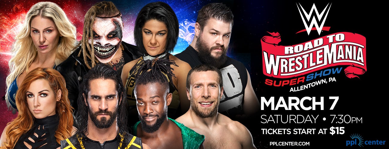 WWE Live Road to WrestleMania Downtown Allentown Business Alliance