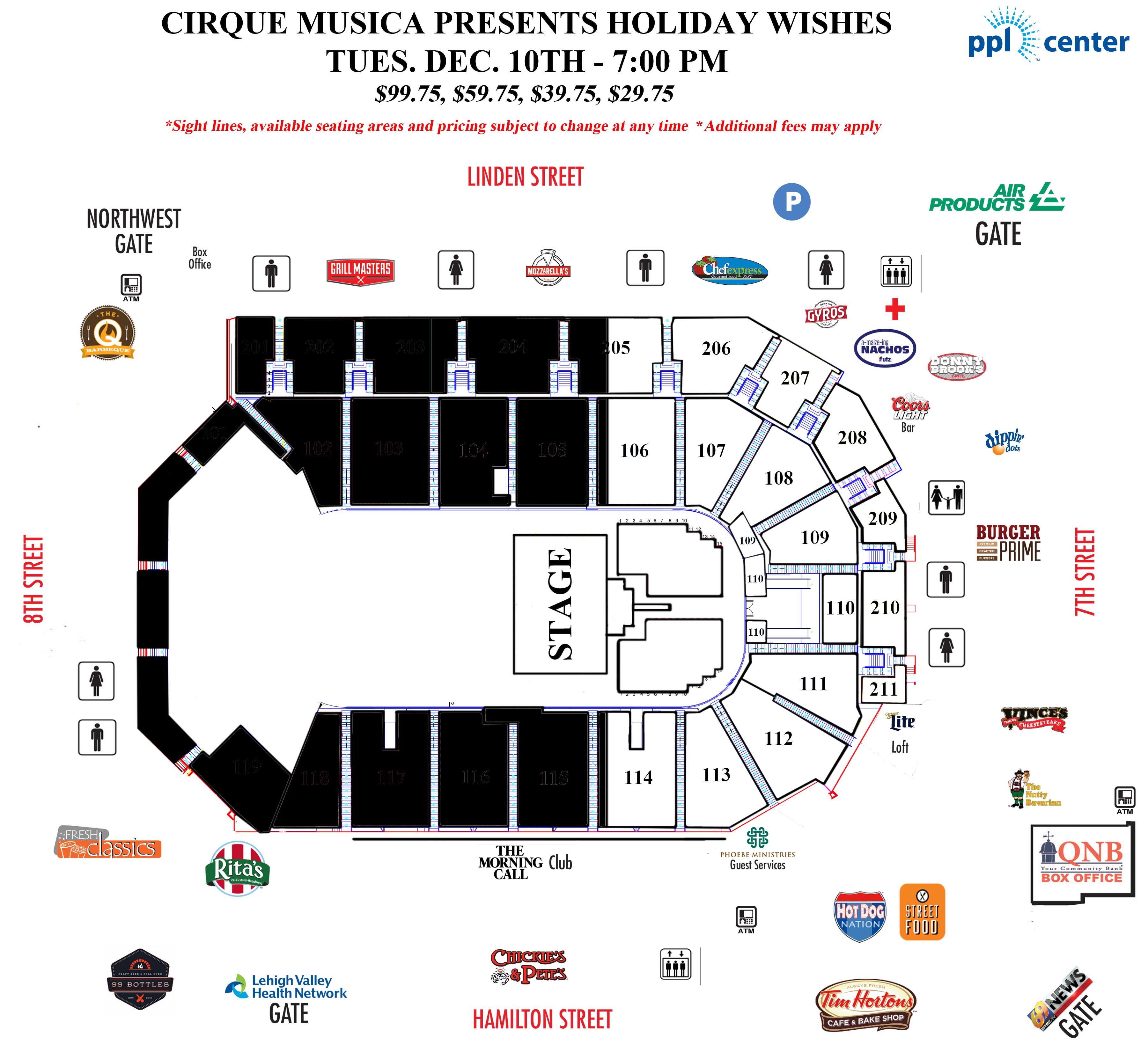 Ppl Allentown Seating Chart