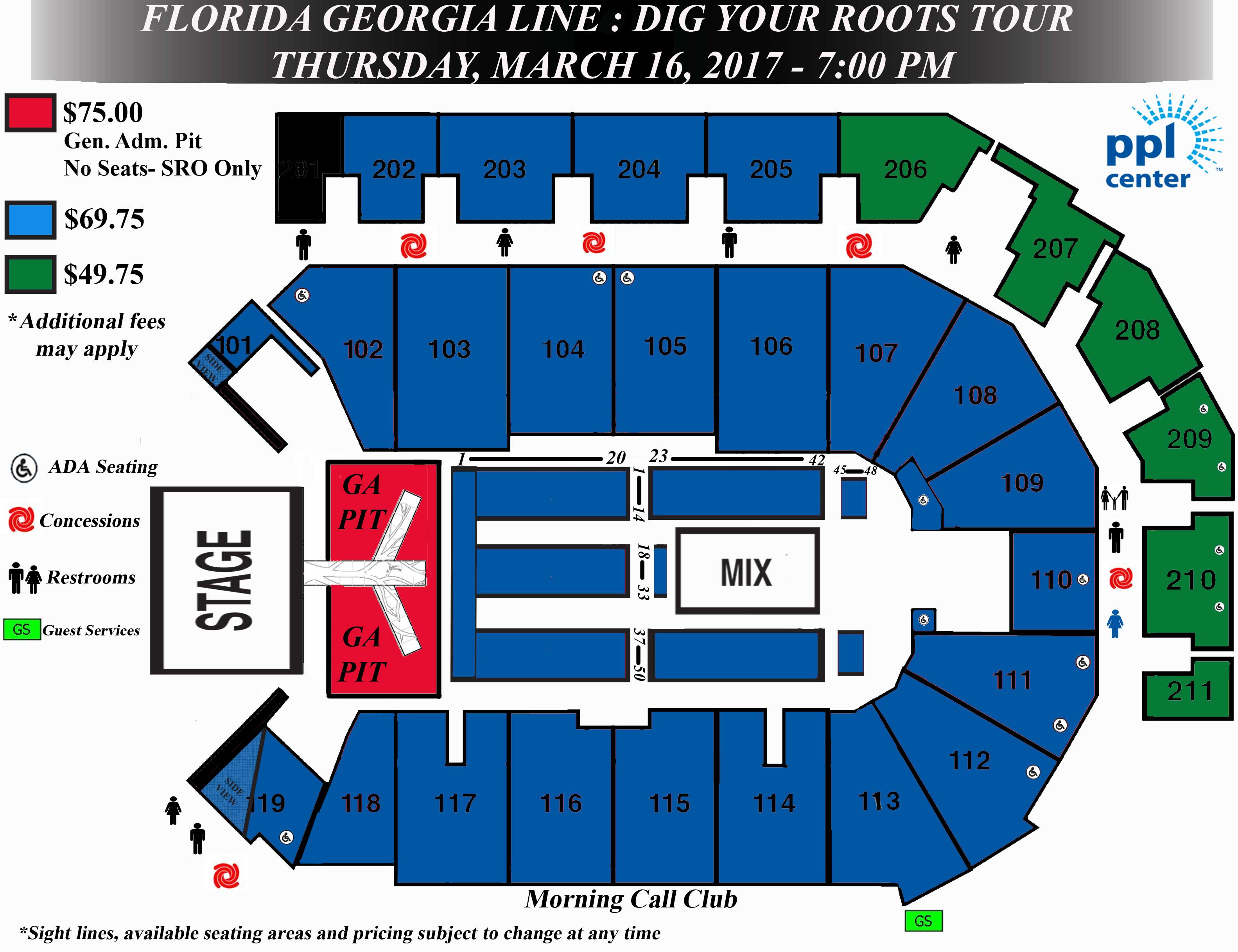 Florida Line PPL Center