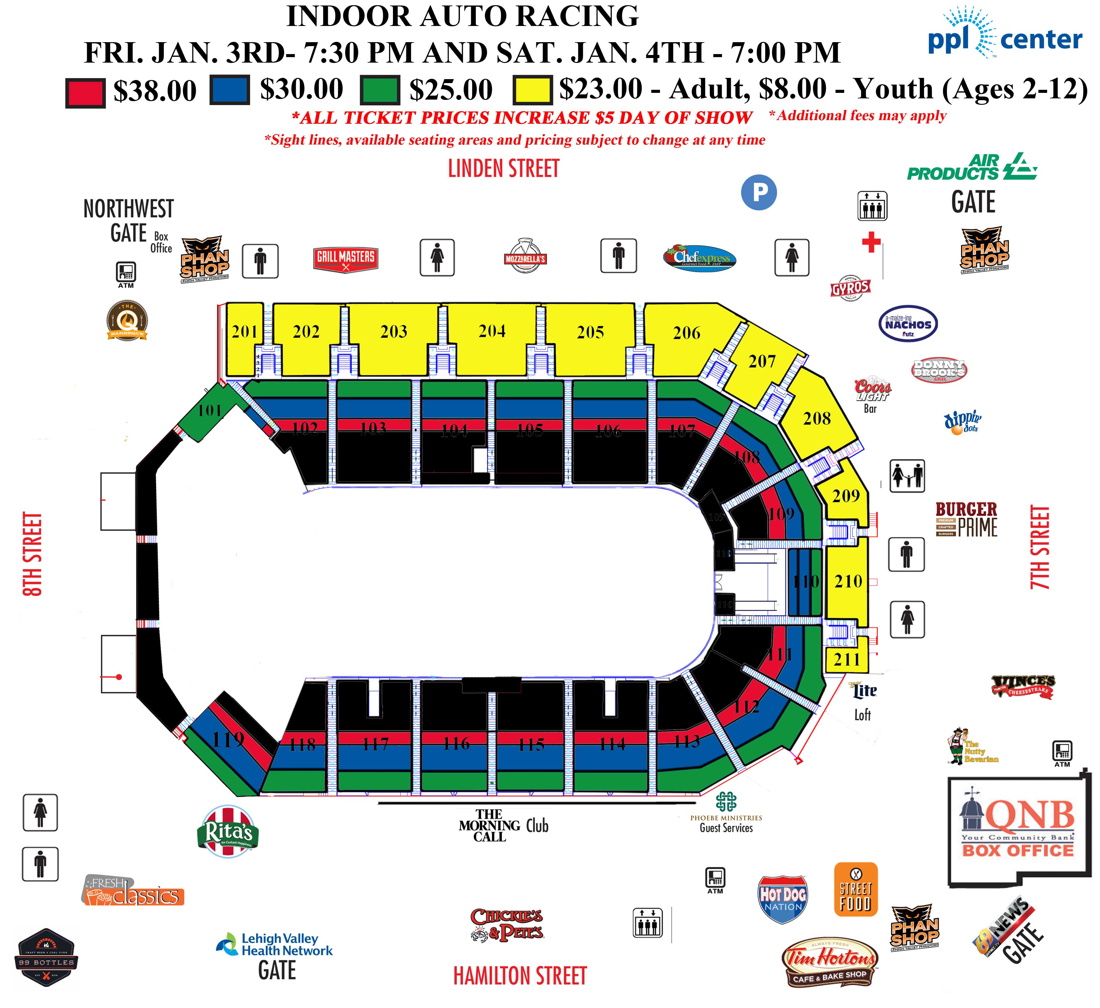 Ppl Seating Chart Allentown Pa