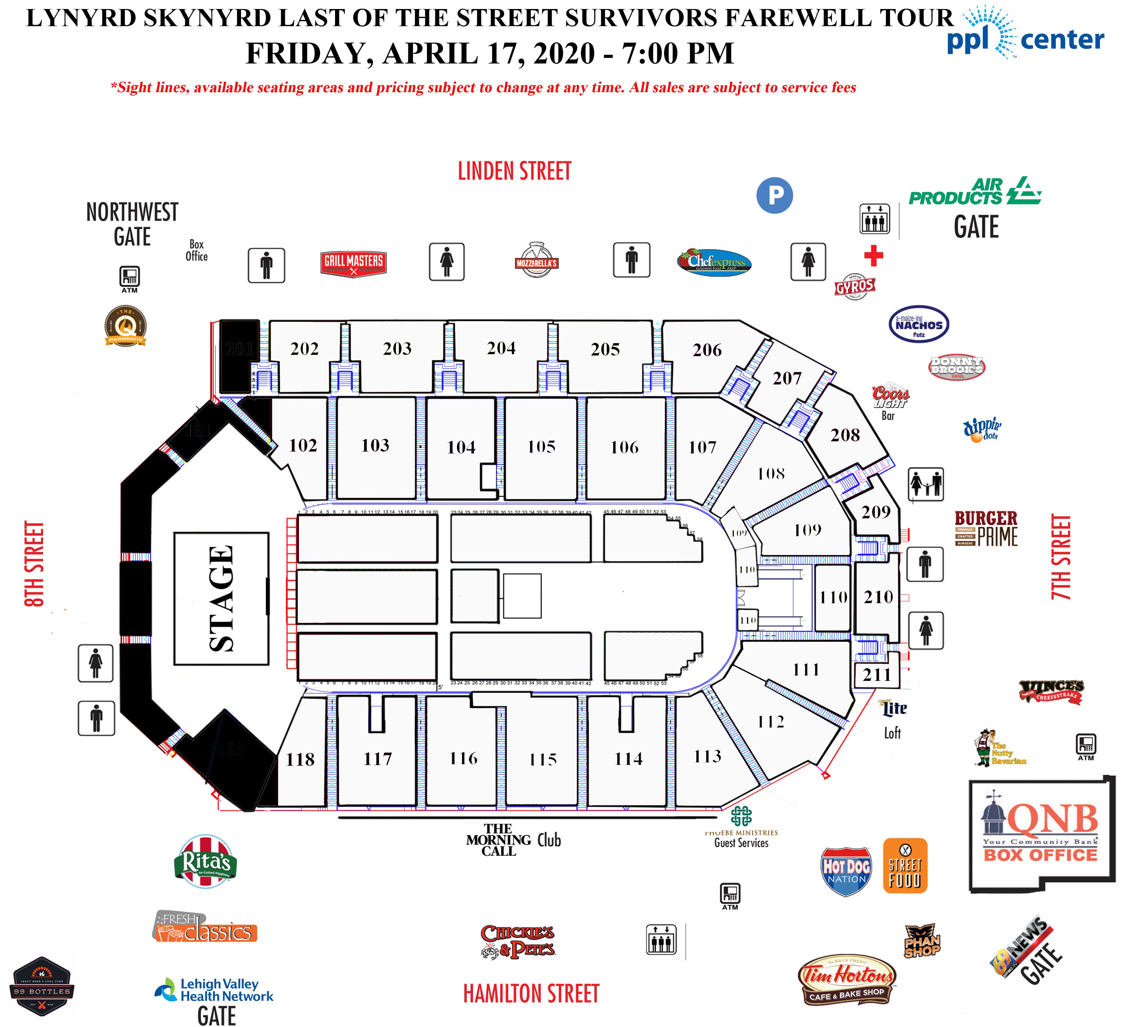 Ppl Center Seating Chart View