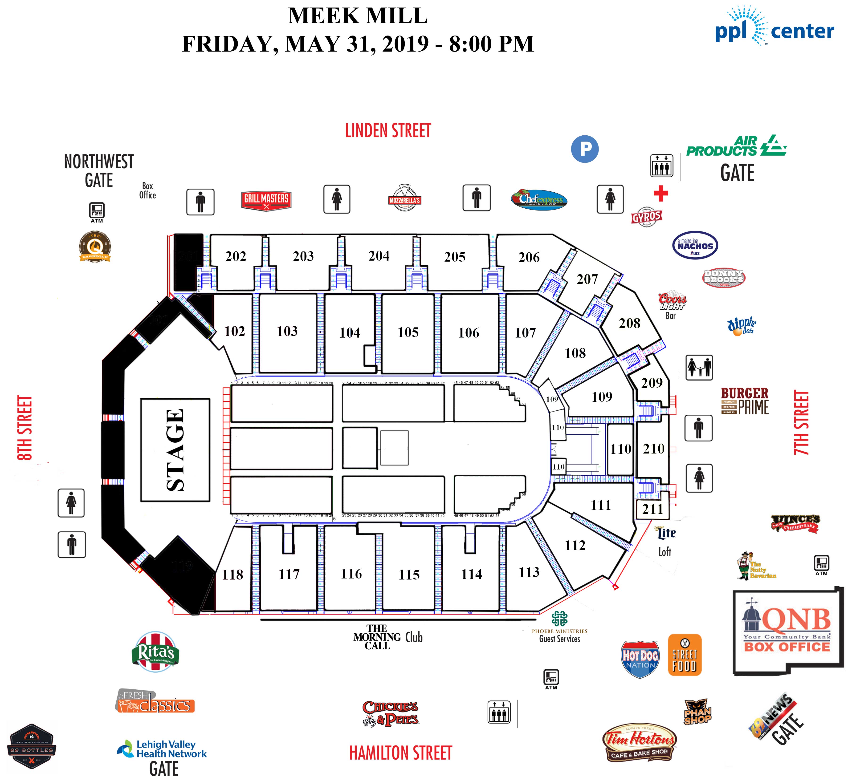 Meek Mill Ppl Center Seating Chart View