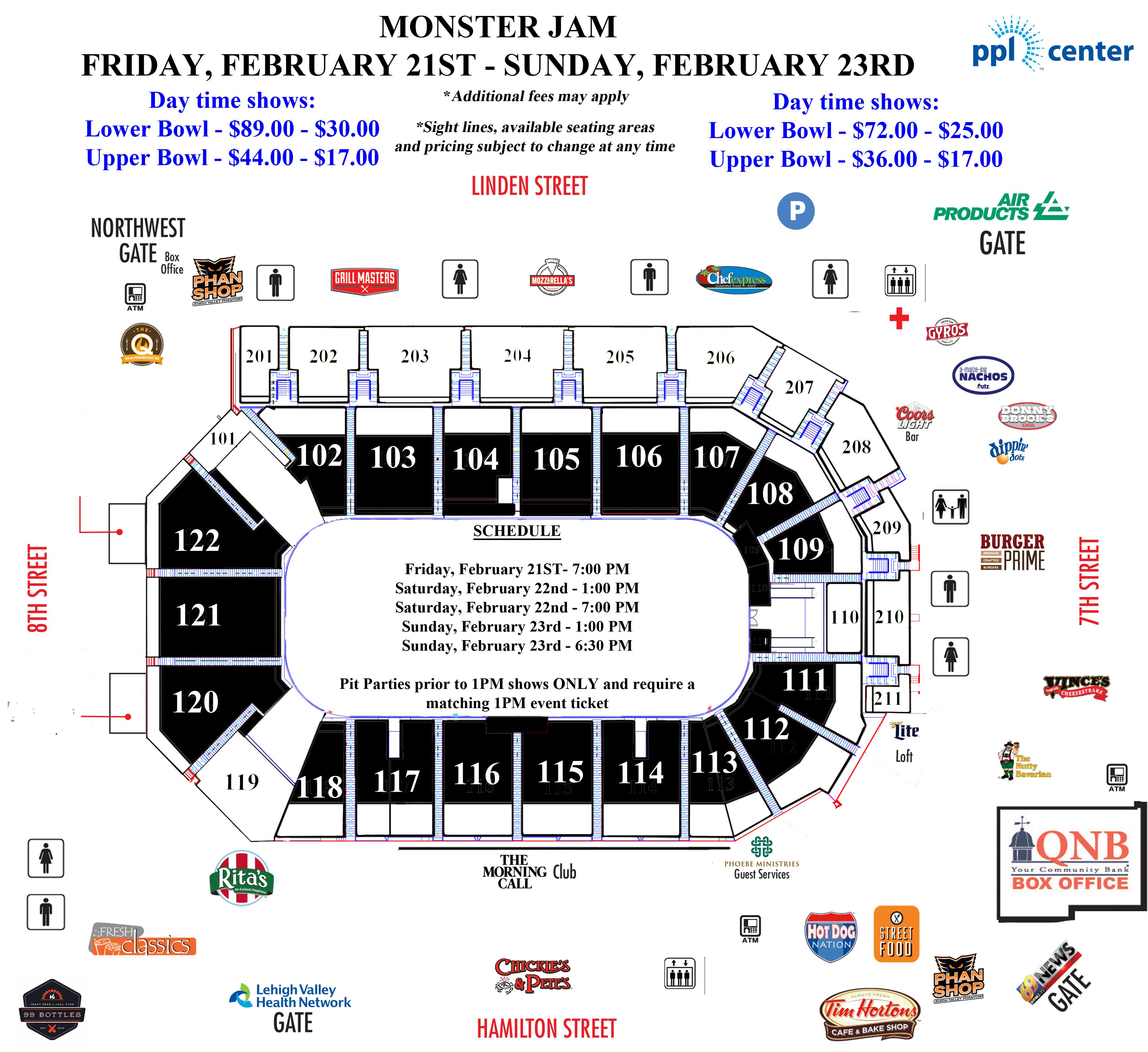 Ppl Arena Seating Chart