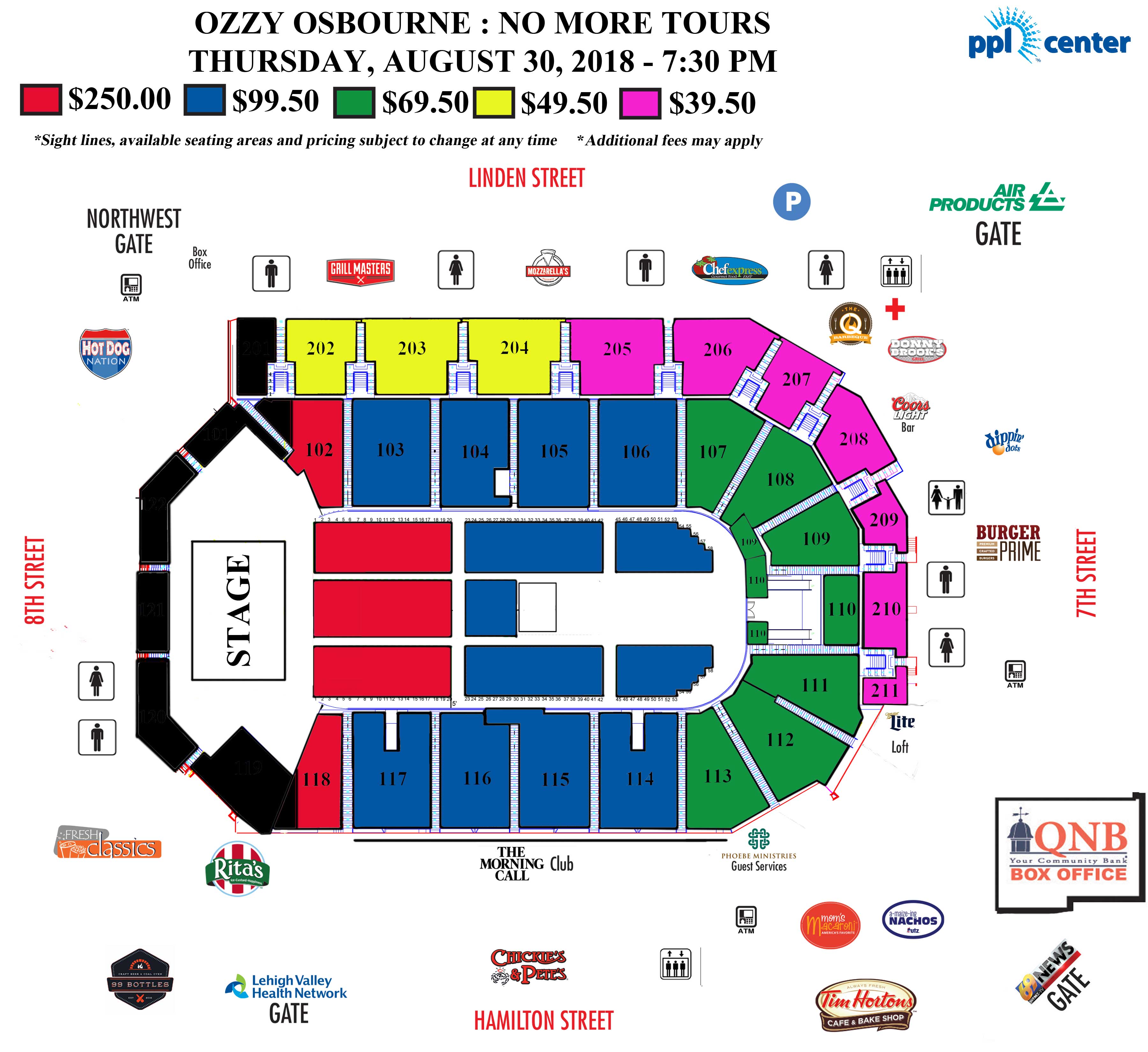 Ppl Center Virtual Seating Chart