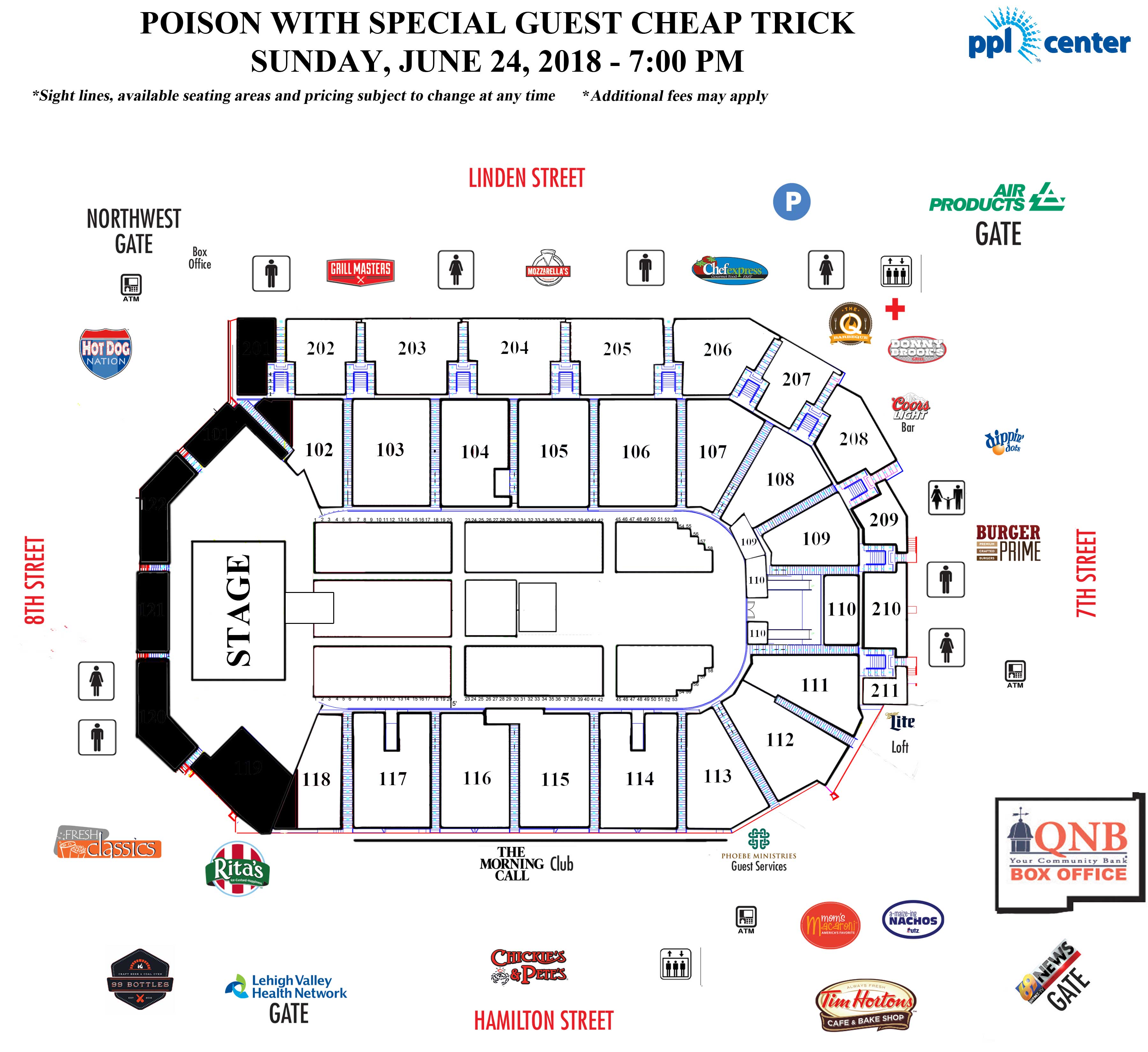 Ppl Center Seating Chart Poison