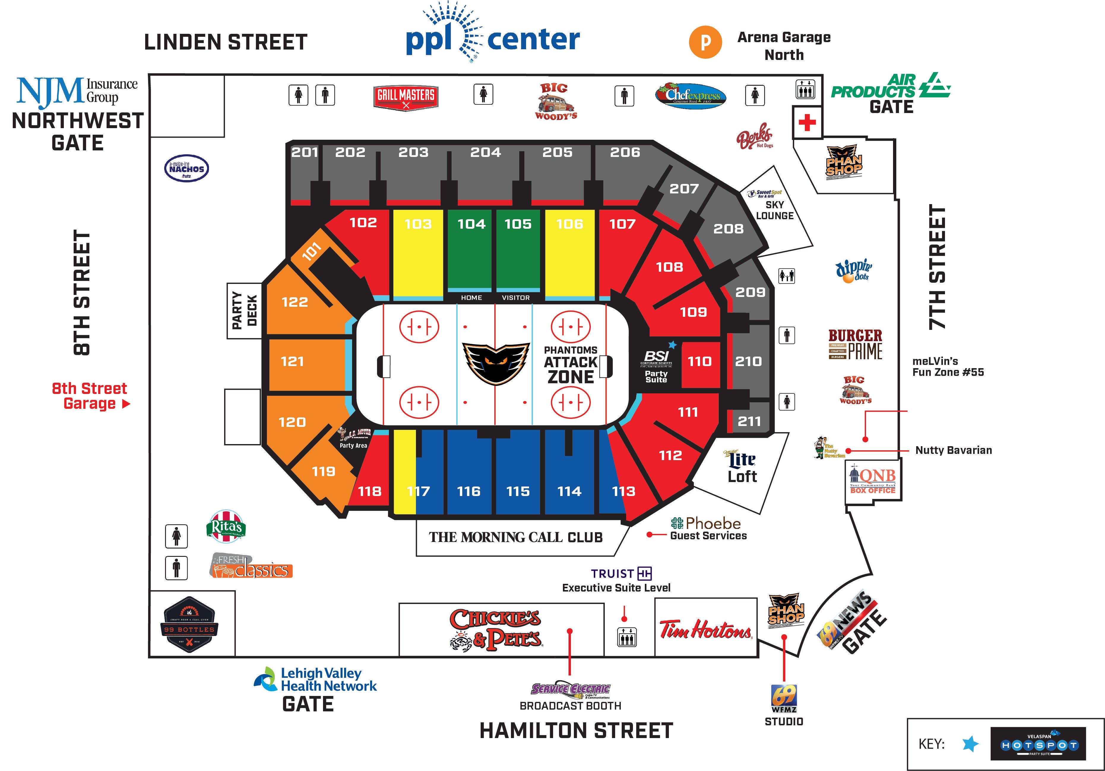 Ppl Center Seating Chart Clarkson