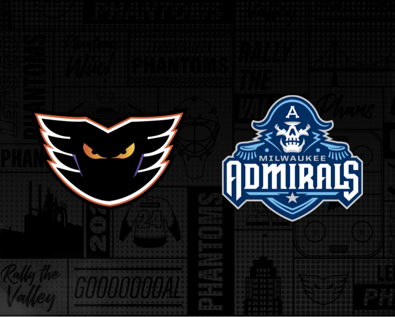 More Info for Lehigh Valley Phantoms vs. Milwaukee Admirals 