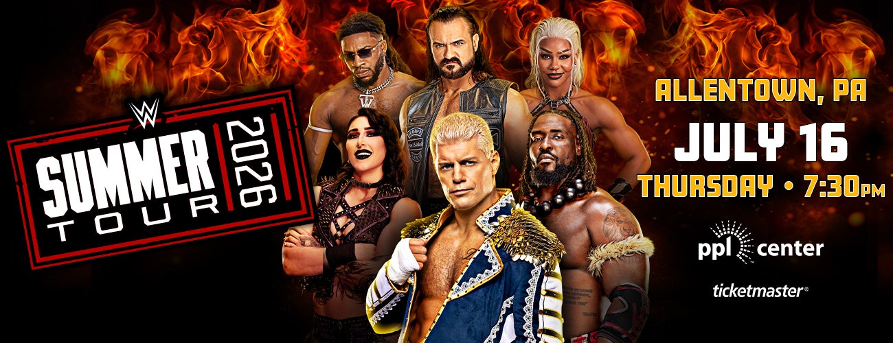 WWE SUMMER TOUR 2026