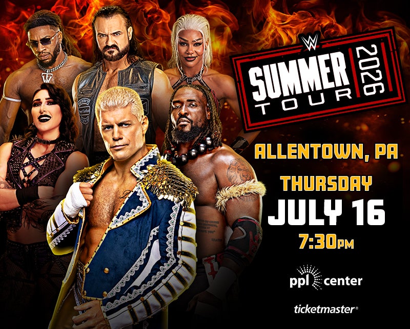 More Info for WWE SUMMER TOUR 2026