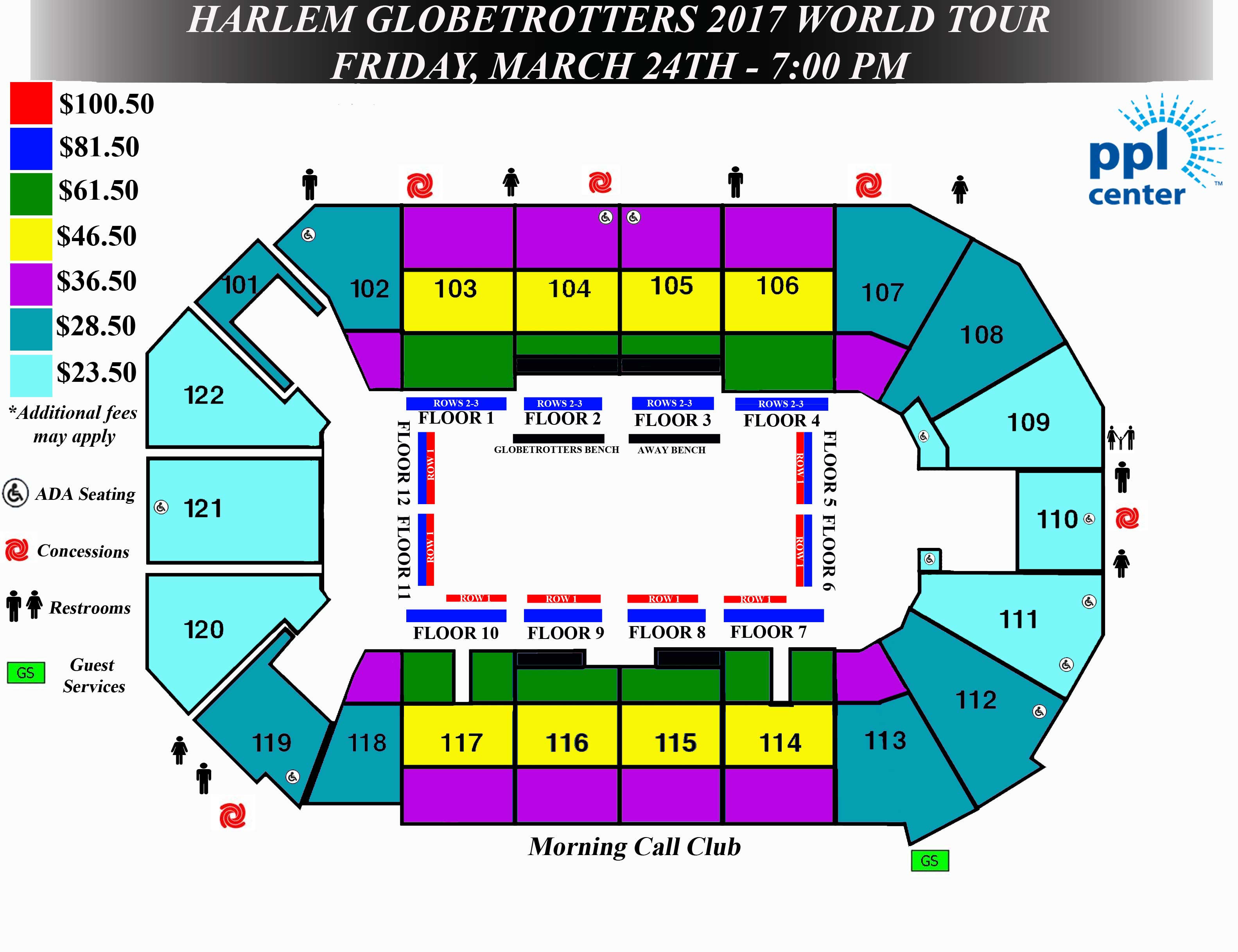 Ppl Center Seating Chart Clarkson