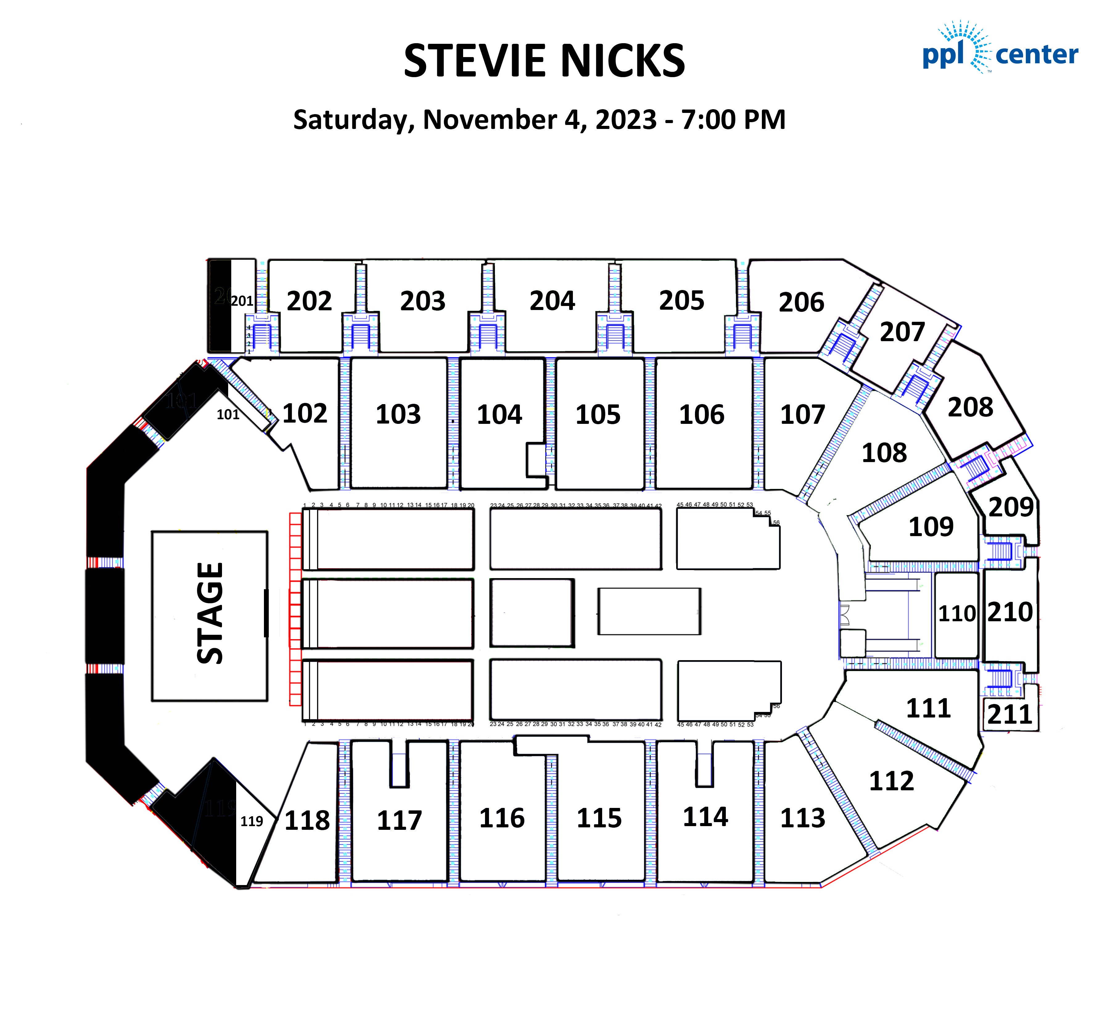 Ppl Center Seating Chart Clarkson