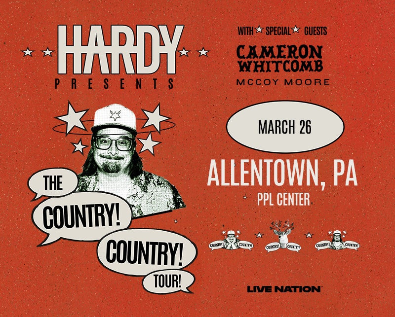 More Info for HARDY - The Country! Country! Tour!