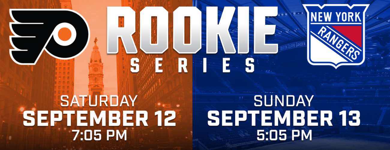 Flyers vs. Rangers NHL Rookie Series